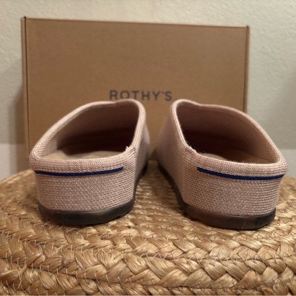 Rothy's The Casual Clog, Rose (Pale Pink), Size 8, New in Box - Picture 8 of 11